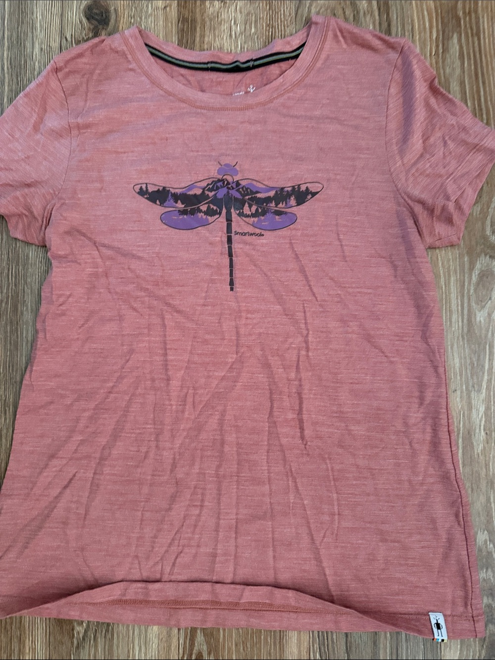 Smartwool Dusty Rose Dragonfly Tee